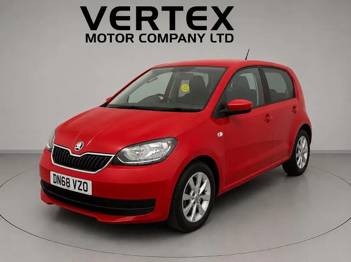 Used Skoda Citigo SE 60 HP (44 kW) 2018 Red Hatchback