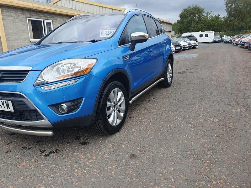 Used Ford Kuga Titanium 136 HP (100 kW) 2009 Blue SUV