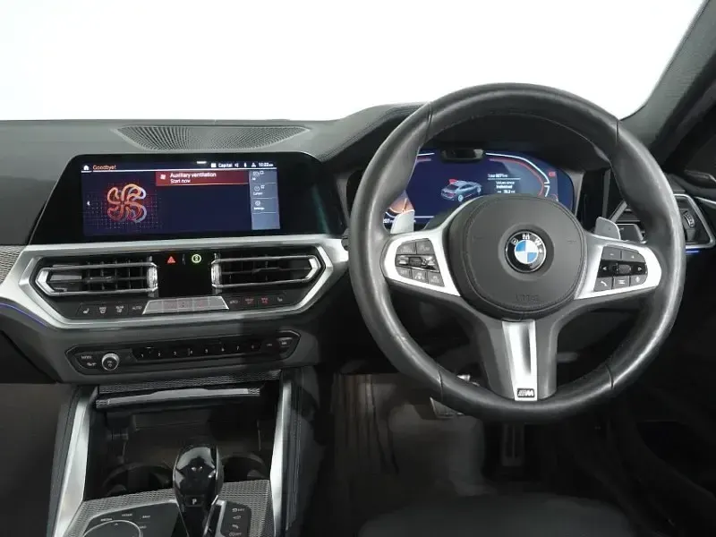 Used BMW 420 Coupé M Sport 184 HP (135 kW) 2021 Blue Coupe