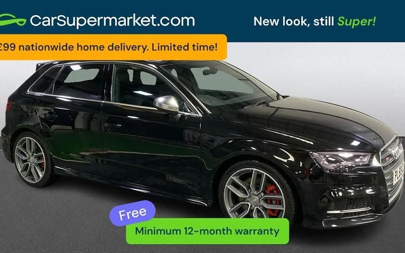 Used Audi S3 Sportback Advanced 300 HP (220 kW) 2019 Black Hatchback
