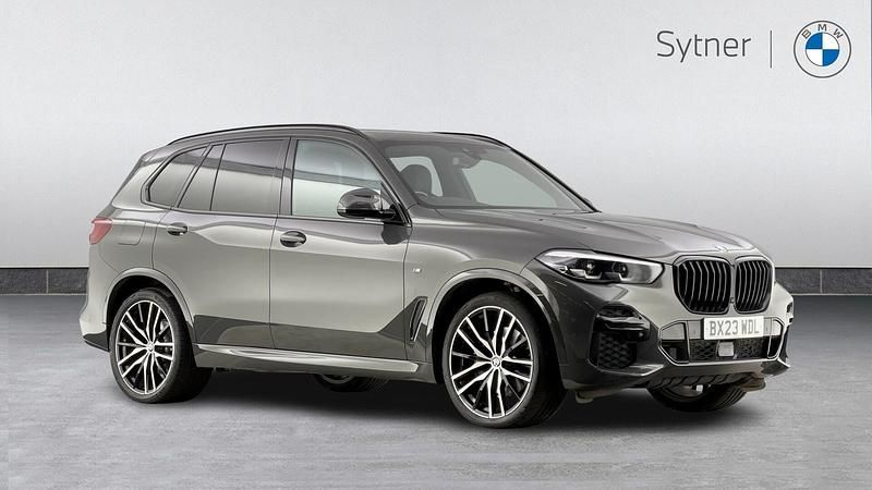 Grey Used 2023 BMW X5 M Sport SUV | £45,750 (Fair price) - Image 1/4