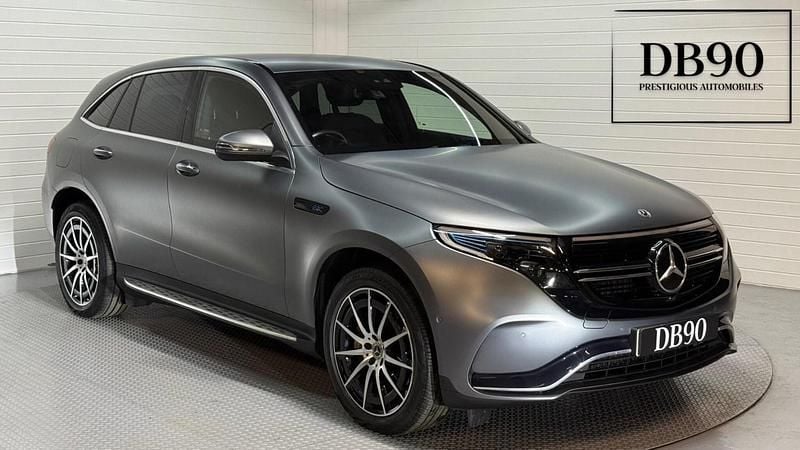 Grey Used 2021 Mercedes EQC400 AMG line SUV | £25,891 (Fair price) - Image 1/4