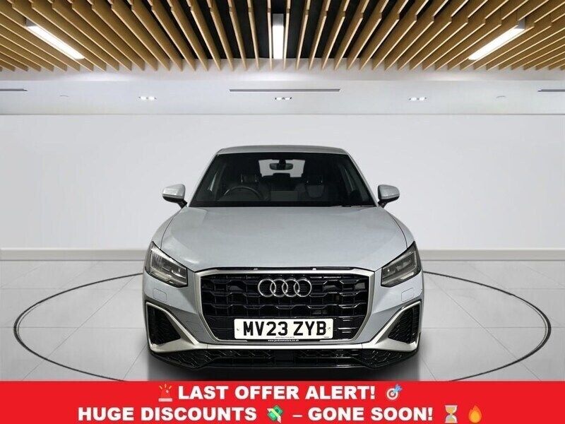 Grey Used 2023 Audi Q2 S-Line SUV | £20,699 (Super price) - Image 1/3