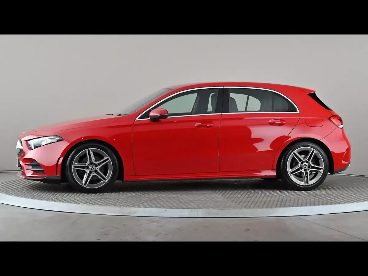 Used Mercedes A200 AMG line 2019 Red Hatchback