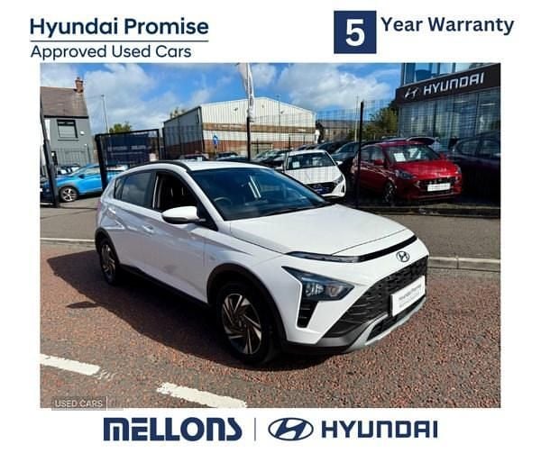 White Used 2022 Hyundai Bayon SE SUV | £14,295 (A bit pricey) - Image 1/4