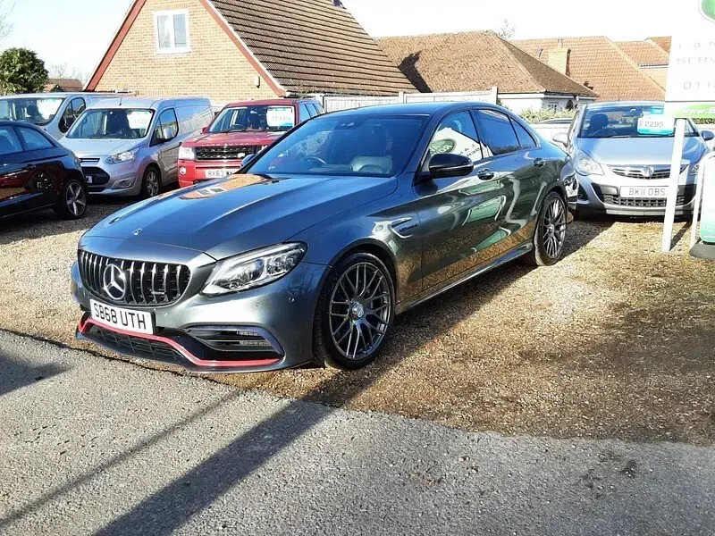 Used Mercedes C63 AMG AMG 2018 Grey Sedan