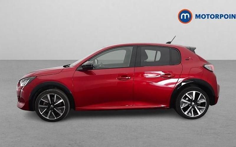 Used Peugeot e-208 GT-line 100 kW (137 HP) 2020 Red Hatchback