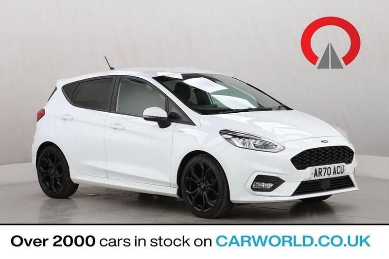 Used Ford Fiesta ST-Line 95 HP (69 kW) 2021 White Hatchback