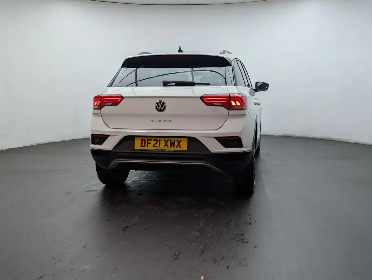 Used VW T-Roc Black Edition 150 HP (110 kW) 2021 White SUV