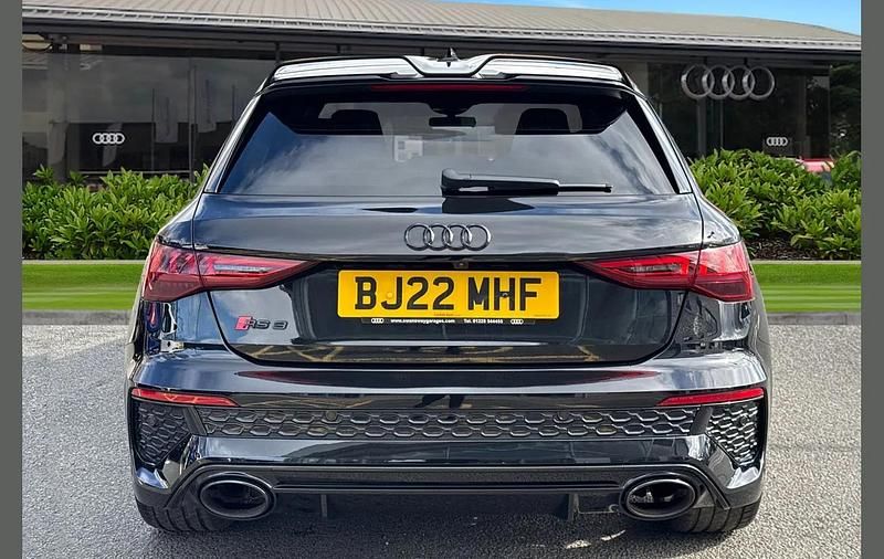 Used Audi RS3 Sport 400 HP (294 kW) 2022 Black Sedan