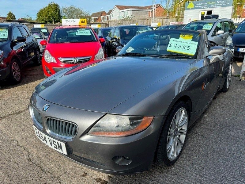 Grey Used 2004 BMW Z4 Cabriolet | £3,995 (Fair price) - Image 1/4