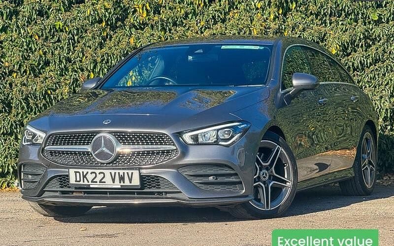 Used Mercedes CLA200 Shooting Brake AMG line 163 HP (119 kW) 2022 Grey Estate