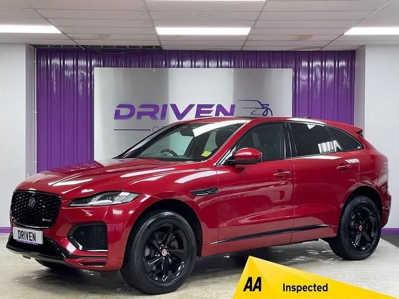Used Jaguar F-Pace R-Dynamic 204 HP (150 kW) 2021 Red SUV