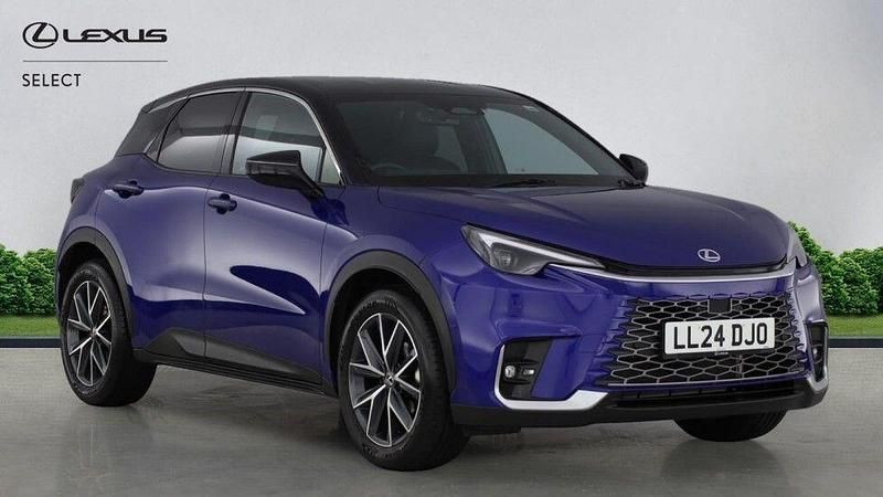 Blue/black Used 2024 Lexus LBX SUV | £33,850 (Expensive) - Image 1/4