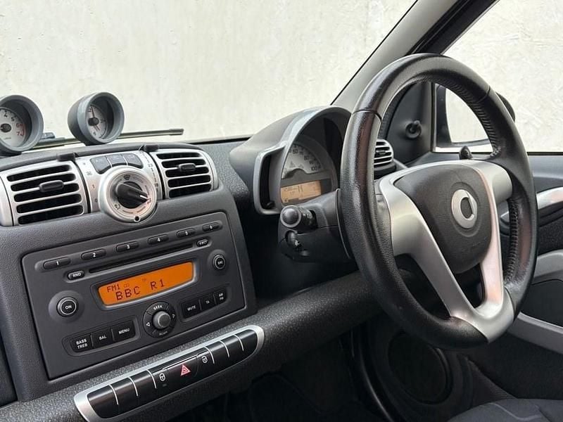 Used Smart ForTwo Coupé Passion 71 HP (52 kW) 2009 Black Coupe