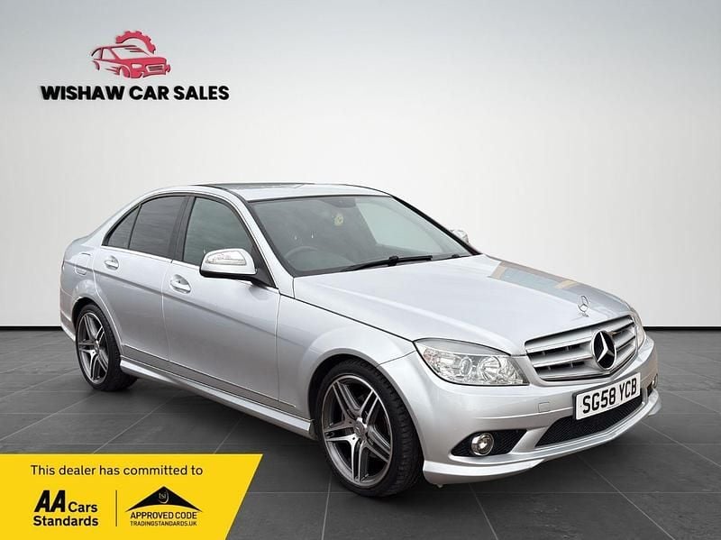 Silver Used 2008 Mercedes C180 Sedan | £5,275 (A bit pricey) - Image 1/4