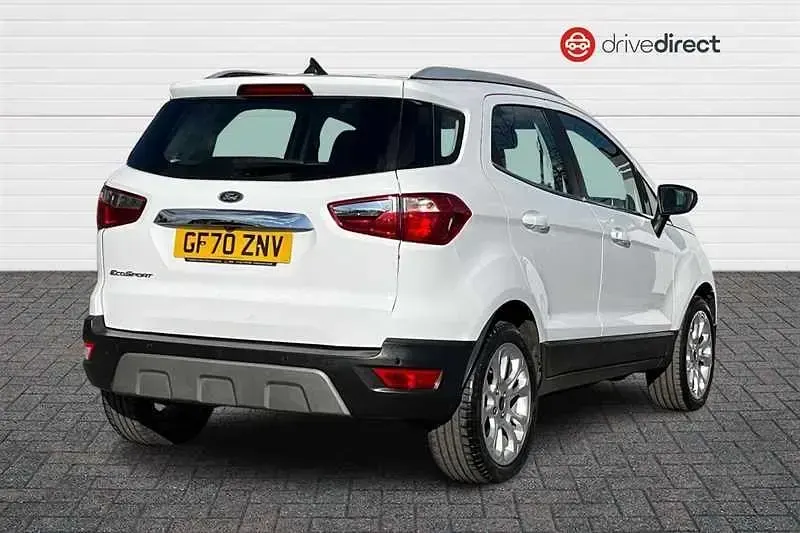 Usado Ford Ecosport Titanium 125 HP (91 kW) 2020 Branco SUV