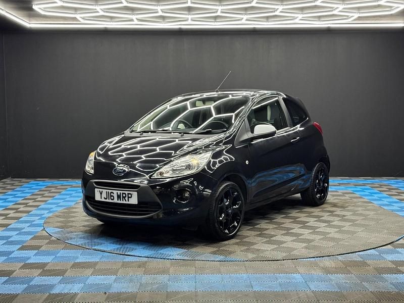 Used Ford Ka Zetec 69 HP (50 kW) 2016 Black Hatchback