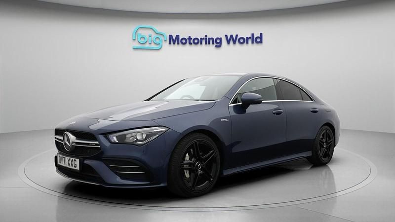 Used Mercedes CLA35 AMG AMG 2022 Blue Sedan