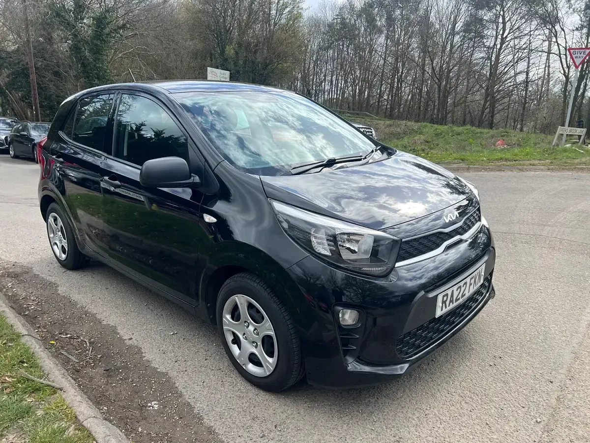 Used Kia Picanto 66 HP (48 kW) 2022 Black Hatchback