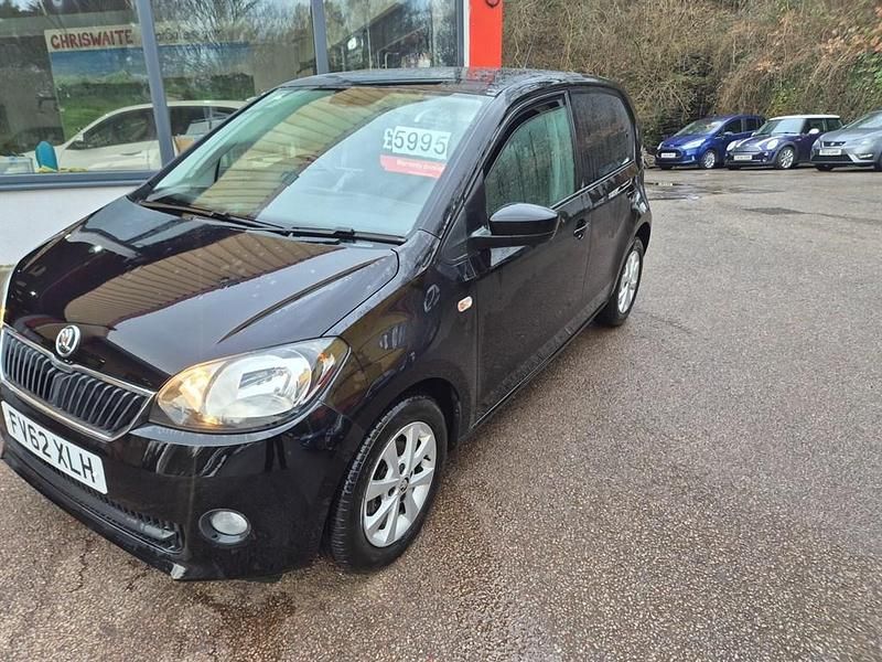Used Skoda Citigo Elegance 75 HP (55 kW) 2012 Black Hatchback