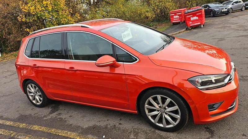 Used VW Golf Sportsvan GT 2014 Orange MPV