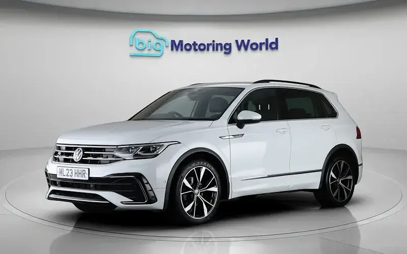 Used VW Tiguan R-line 150 HP (110 kW) 2023 White SUV