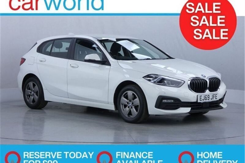 White Used 2019 BMW 118 Performance Hatchback | £12,948 (Fair price) - Image 1/3