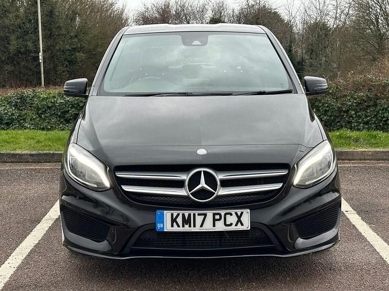 Used Mercedes B200 AMG line 136 HP (100 kW) 2017 Black MPV