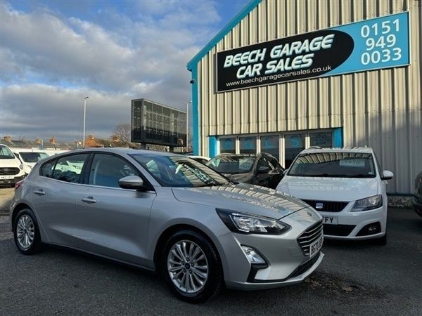 Silver Used 2020 Ford Focus Titanium Hatchback | £8,990 (Fair price) - Image 1/1
