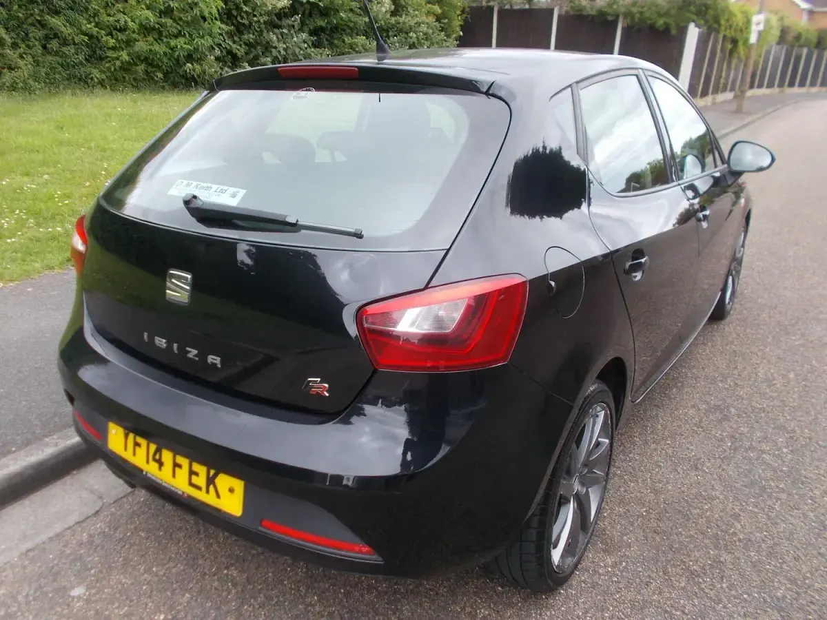 Used Seat Ibiza FR 105 HP (77 kW) 2014 Black Hatchback