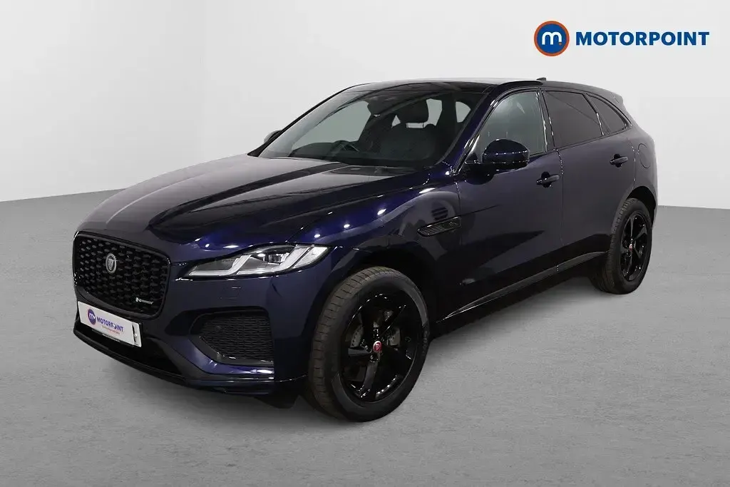 Used Jaguar F-Pace R-Dynamic 404 HP (297 kW) 2022 Blue SUV