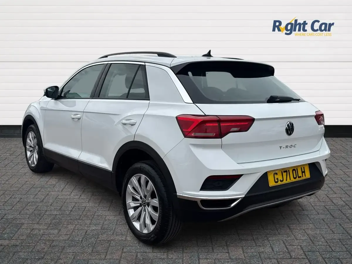 Usado VW T-Roc SE 150 HP (110 kW) 2021 Branco SUV