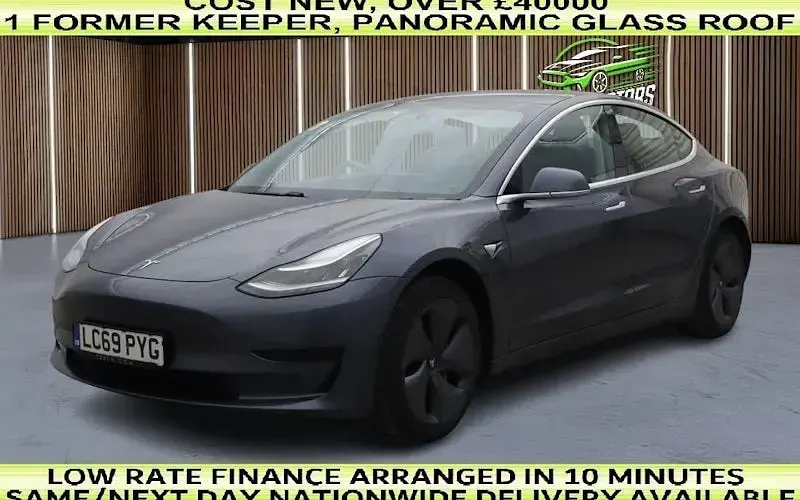 Used Tesla Model 3 Standard Range 180 kW (245 HP) 2021 Sedan