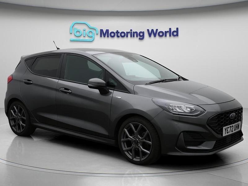 Grey Used 2022 Ford Fiesta ST-Line Hatchback | £12,600 (Fair price) - Image 1/4