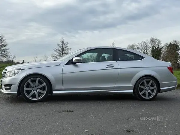 Used Mercedes C180 AMG 2013 Silver Coupe