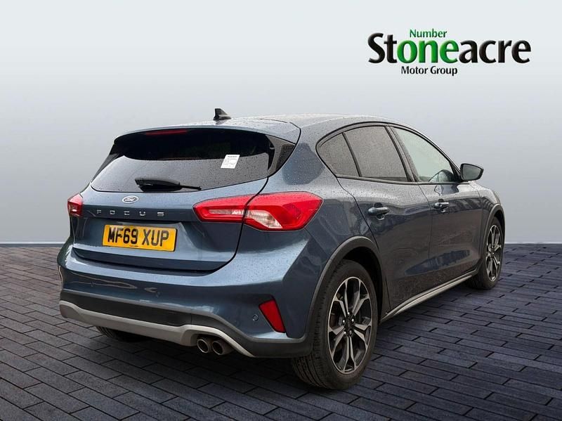 Used Ford Focus Active X 125 HP (91 kW) 2019 Blue Hatchback
