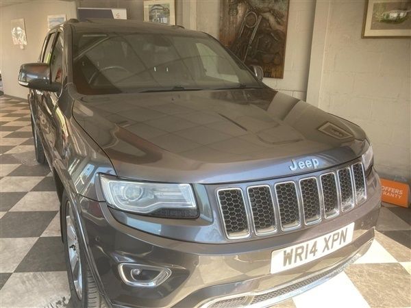 Grey Used 2014 Jeep Grand Cherokee Overland SUV | £11,695 (Fair price) - Image 1/1