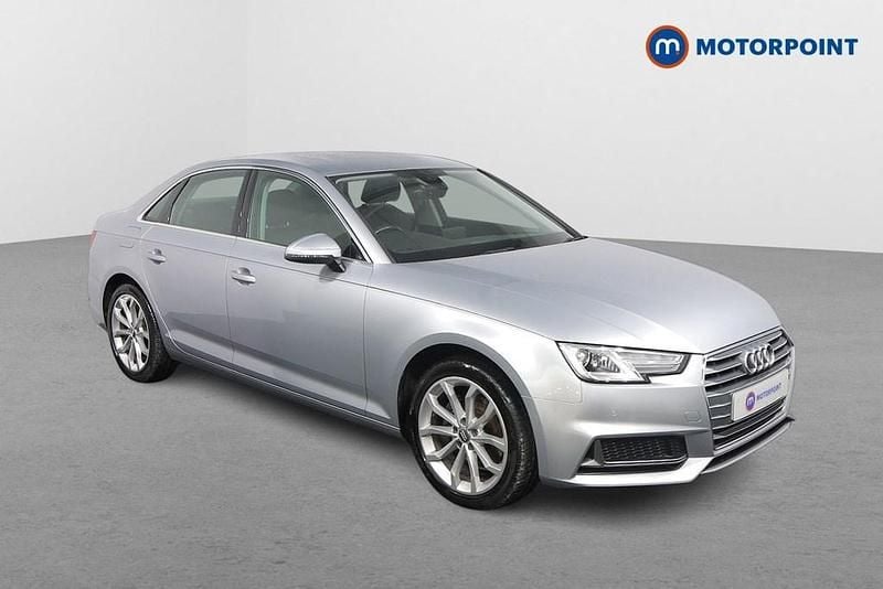 Silver Used 2019 Audi A4 Sport Sedan | £17,349 (Super price) - Image 1/4
