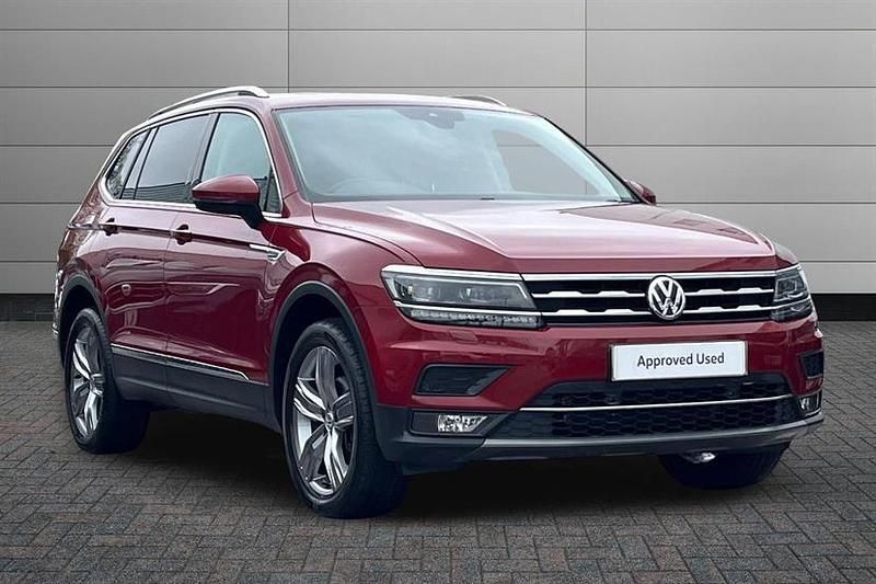 Used VW Tiguan Allspace SEL 150 HP (110 kW) 2021 Red SUV