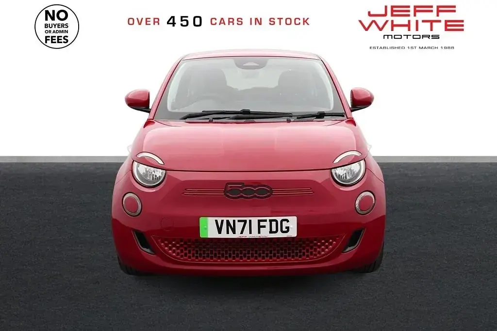 Second-hand Fiat 500e Red 86 kW (118 CP) 2021 Roșu Hatchback