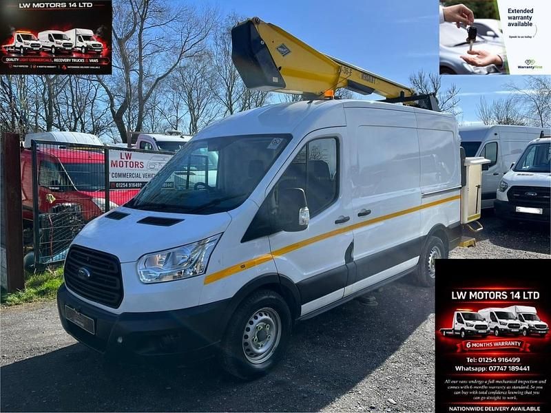 Used Ford Transit 125 HP (91 kW) 2016 White Van