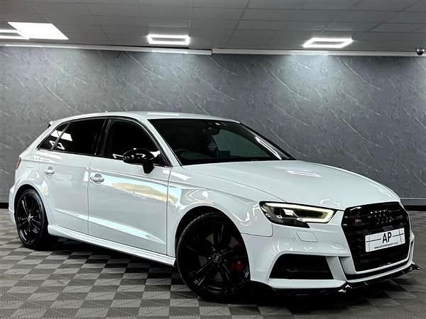 White Used 2018 Audi S3 Sportback Black Edition Hatchback | £15,990 - Image 1/1
