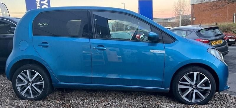 Used Seat Mii Electric 61 kW (83 HP) 2020 Blue Hatchback