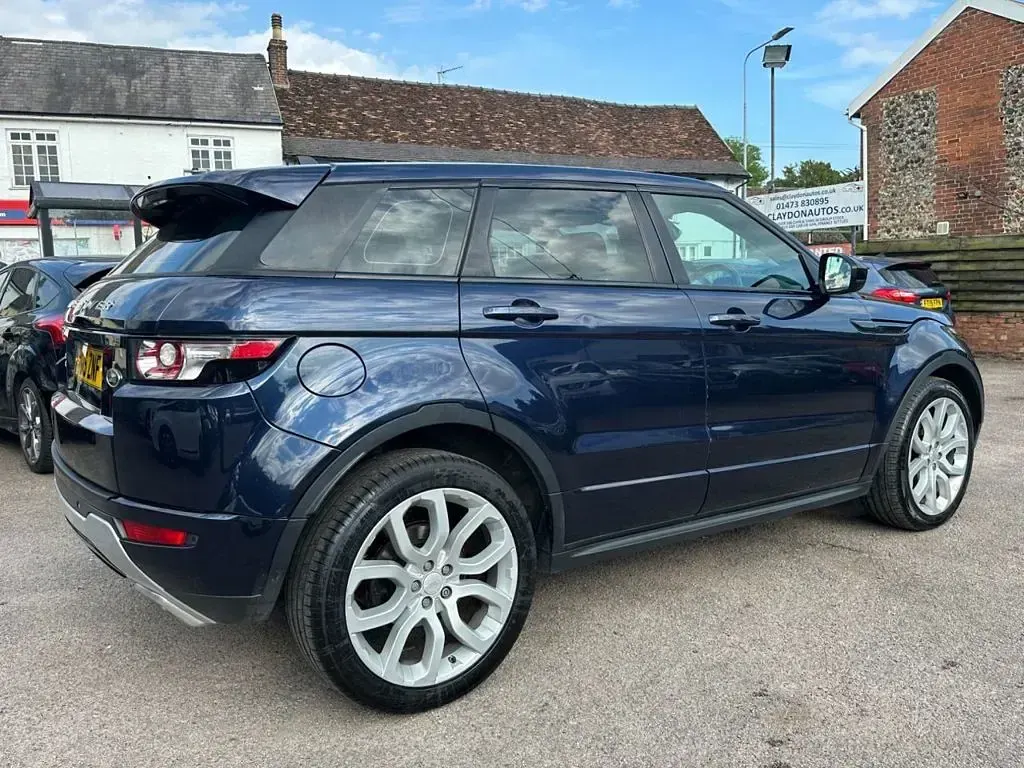Used Land Rover Range Rover evoque Dynamic 2015 Blue SUV