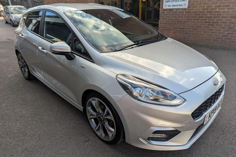 Silver Used 2019 Ford Fiesta ST-Line X Hatchback | £10,495 (Fair price) - Image 1/1