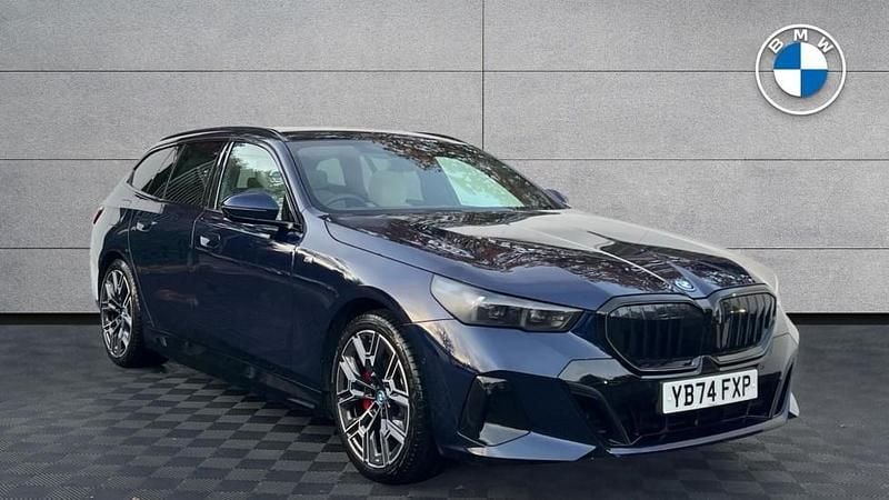 Blue Used 2024 BMW 530e M Sport Estate | £50,392 (A bit pricey) - Image 1/4