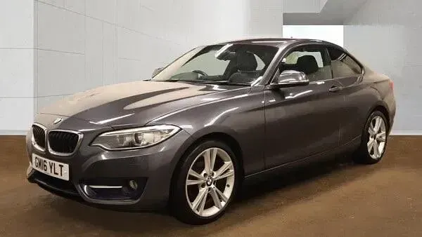 Used BMW 218 Sport Line 2016 Grey Coupe