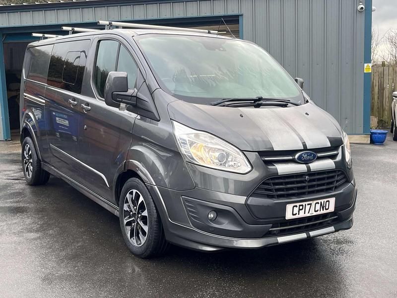 Grey Used 2017 Ford Transit Custom Sport Estate | £15,995 (Good price) - Image 1/4