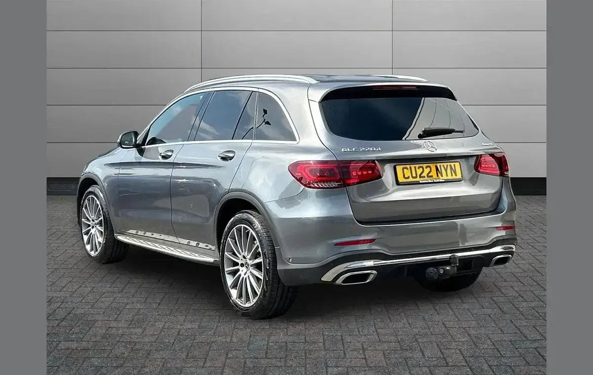 Used Mercedes GLC220 AMG Line Premium 191 HP (140 kW) 2022 Grey SUV